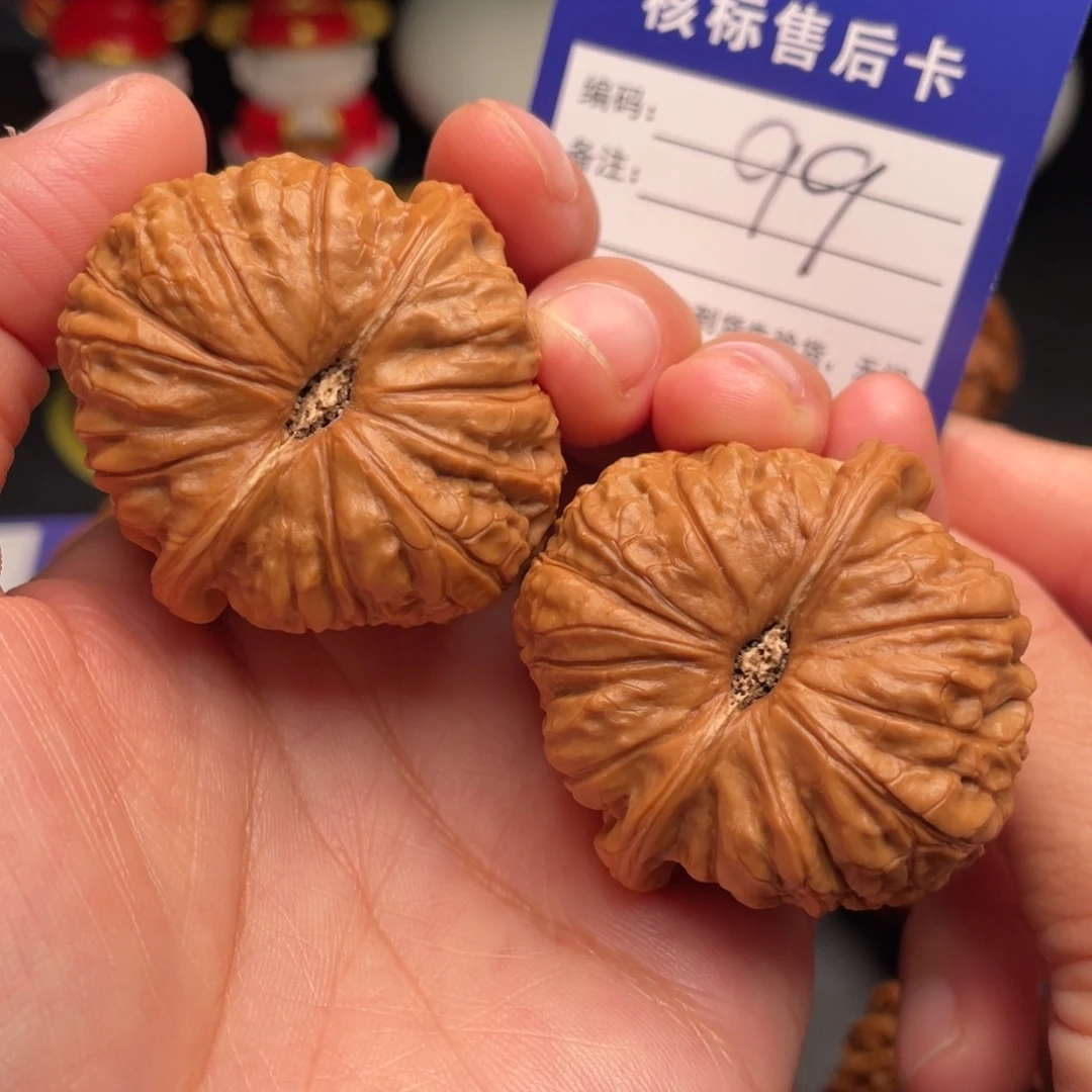 把件文玩核桃南瓜墩42全品