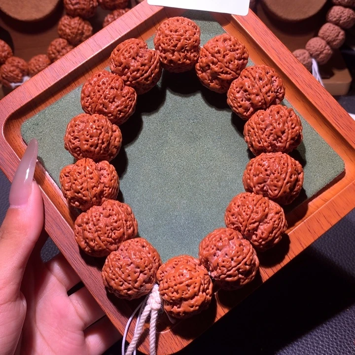 一***！手串金刚菩提26+定制款巨龙梅花