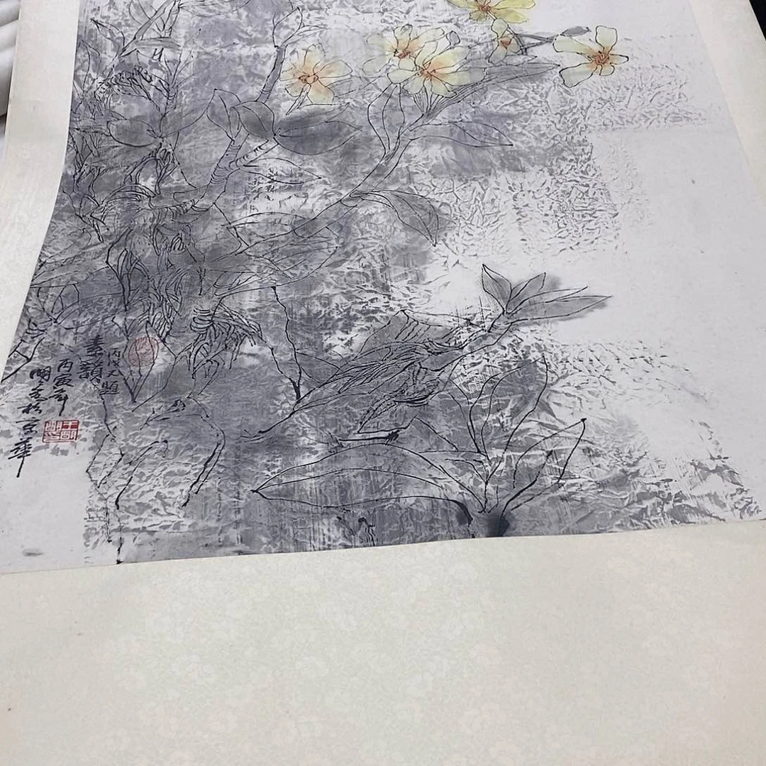 国画用****5书画艺术作品欣赏？书画作品欣赏