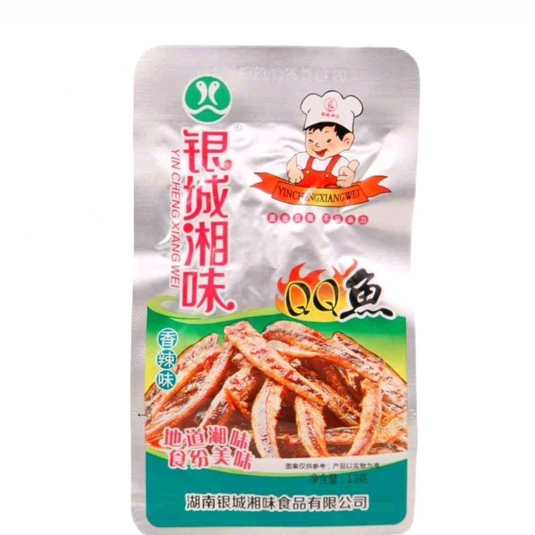 银城湘味QQ鱼(香辣味) 13g/包