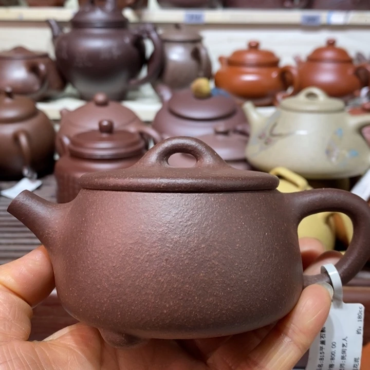 紫砂茶壶微瑕处理一把