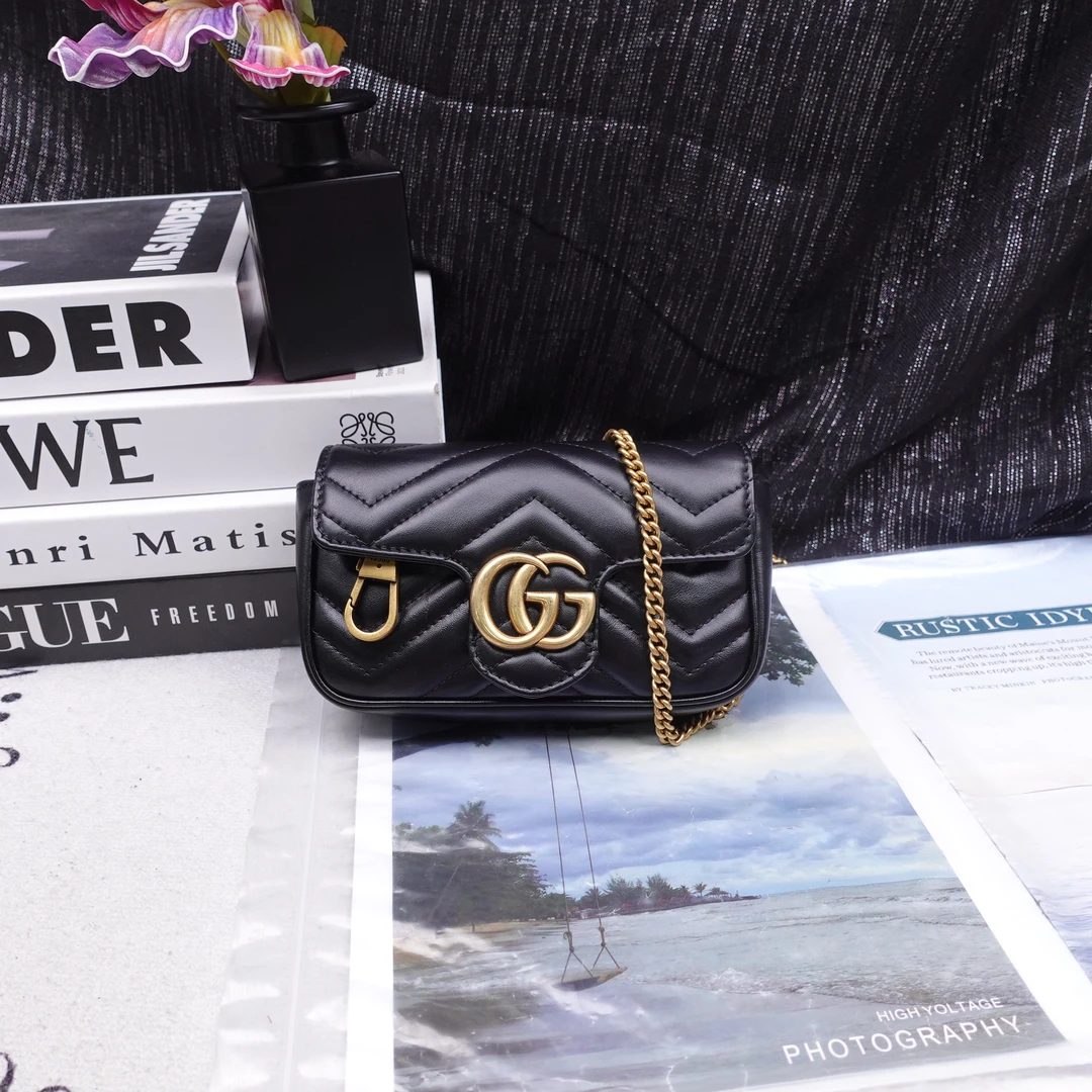 95新 GUCCI/古驰 单肩包/T10332125