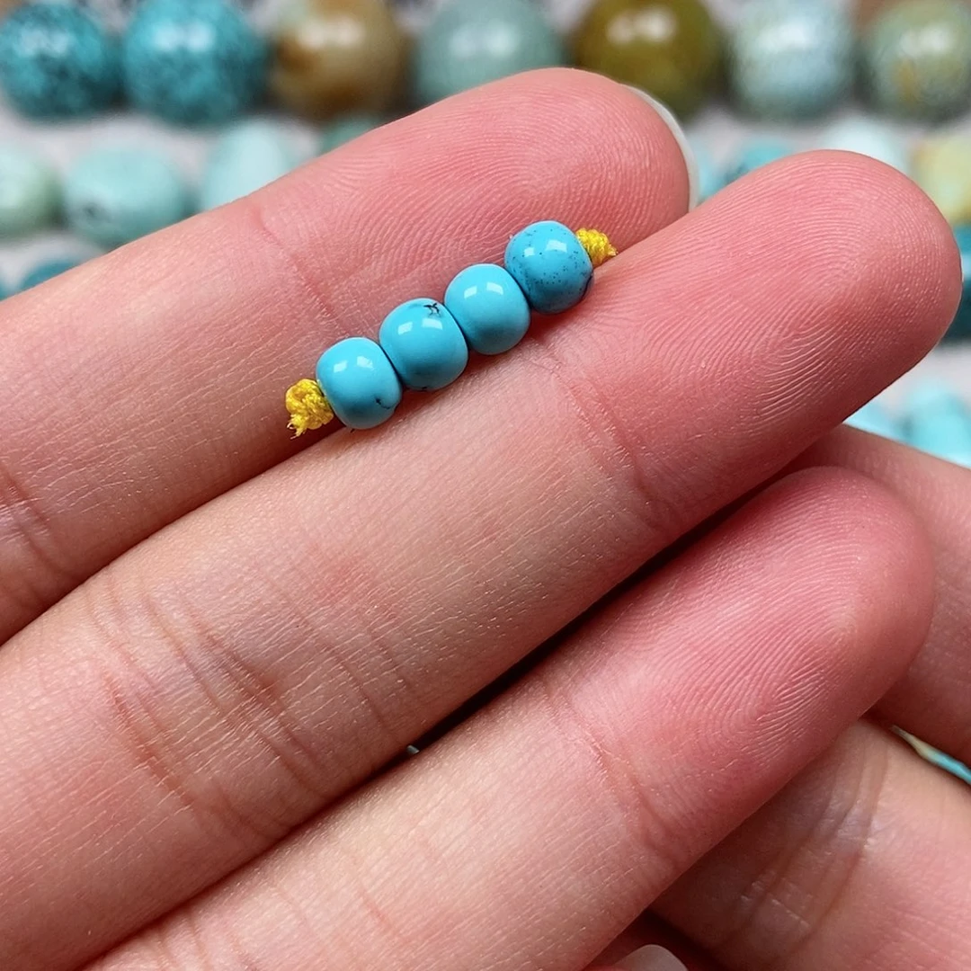 未镶嵌绿松石珠宝半成品