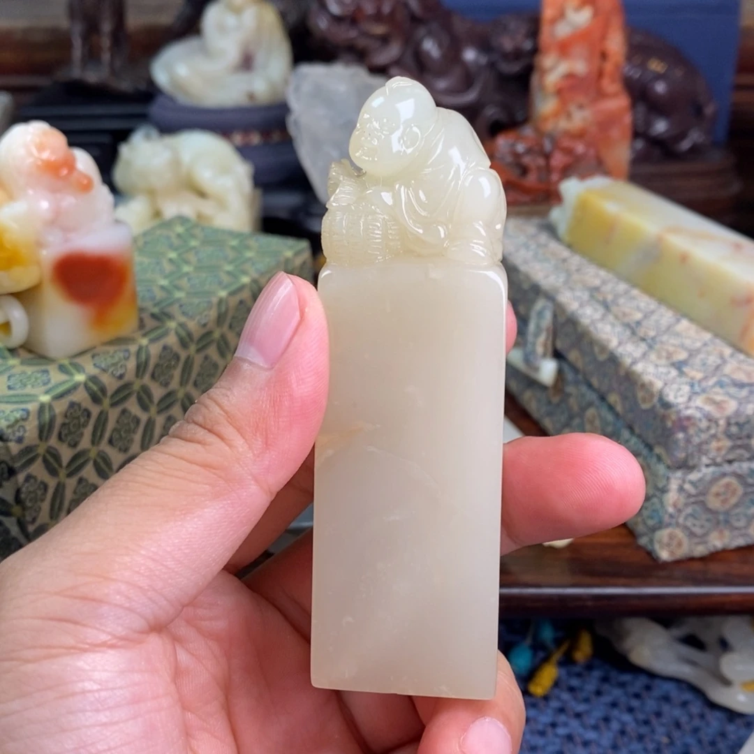 好***胜寿山石收藏作品石