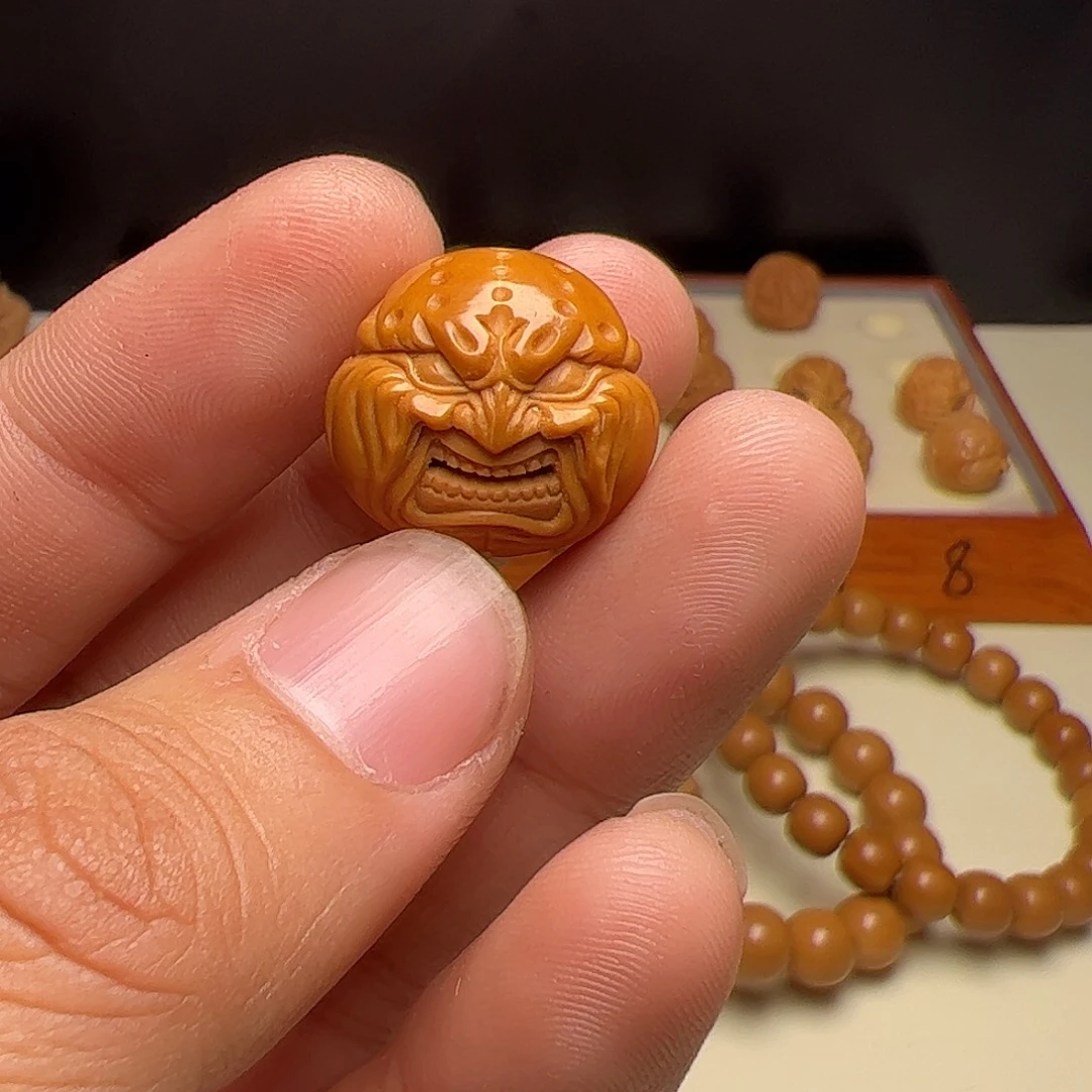 猴头核桃手串猴头