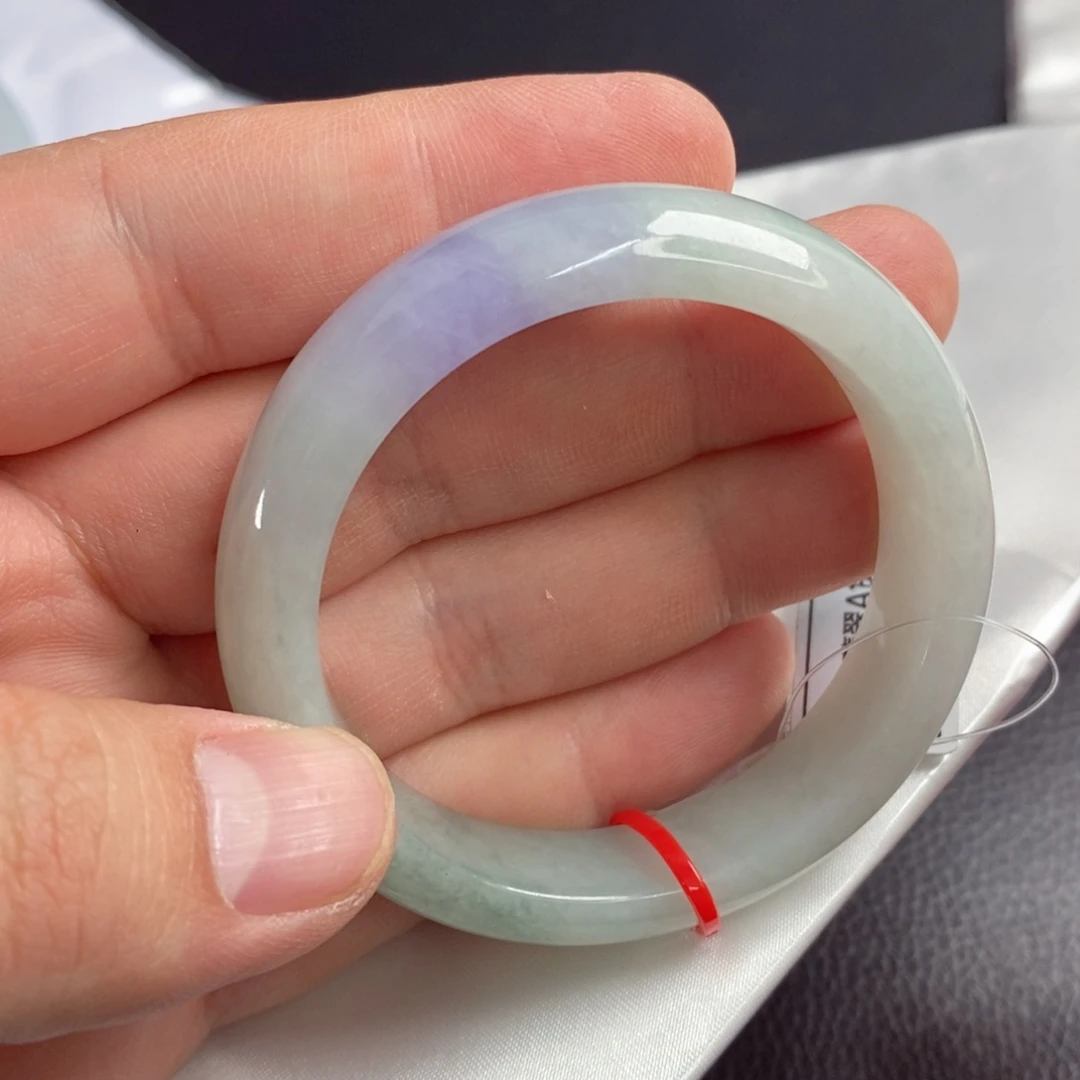 翡翠手镯未镶嵌49.7圈