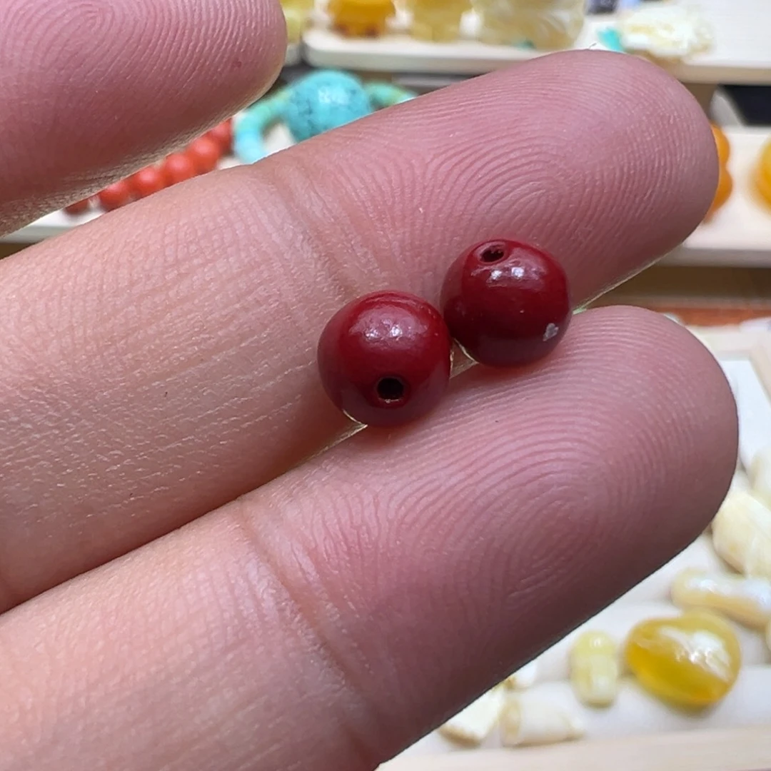 南红玛瑙未镶嵌颈饰J**迪花生