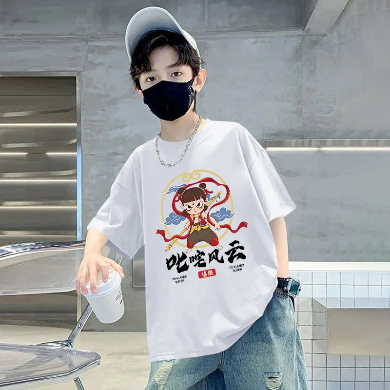 男童短袖t恤2025新款儿童夏装衣服男孩纯棉宝宝上衣童装