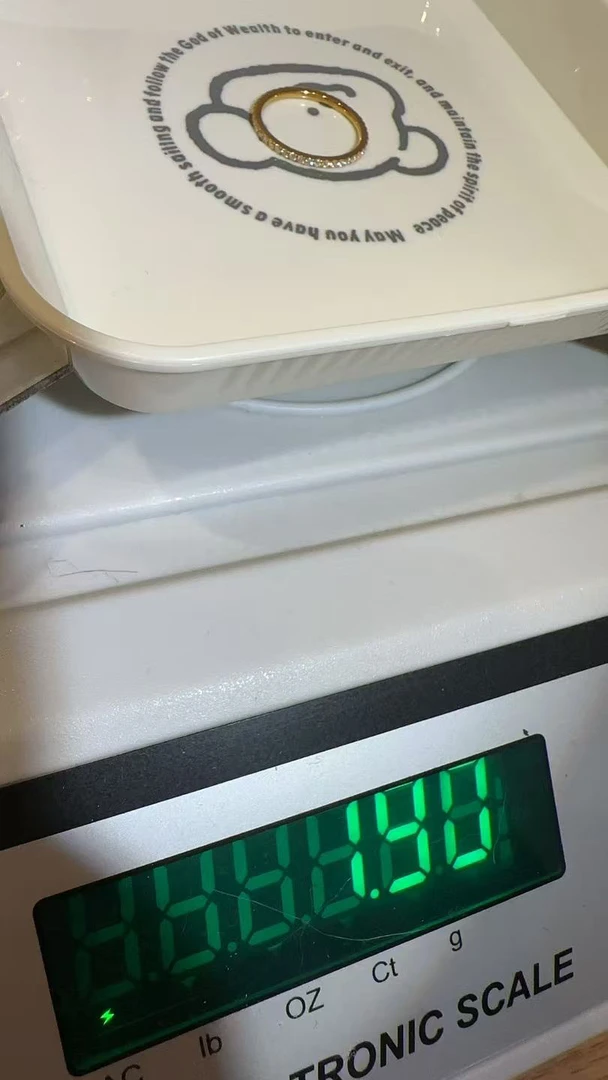 足金精品工艺戒指