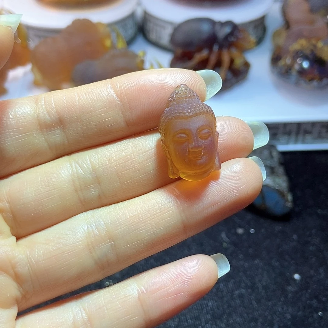 未镶嵌颈饰琥珀缅甸天然琥珀吊坠