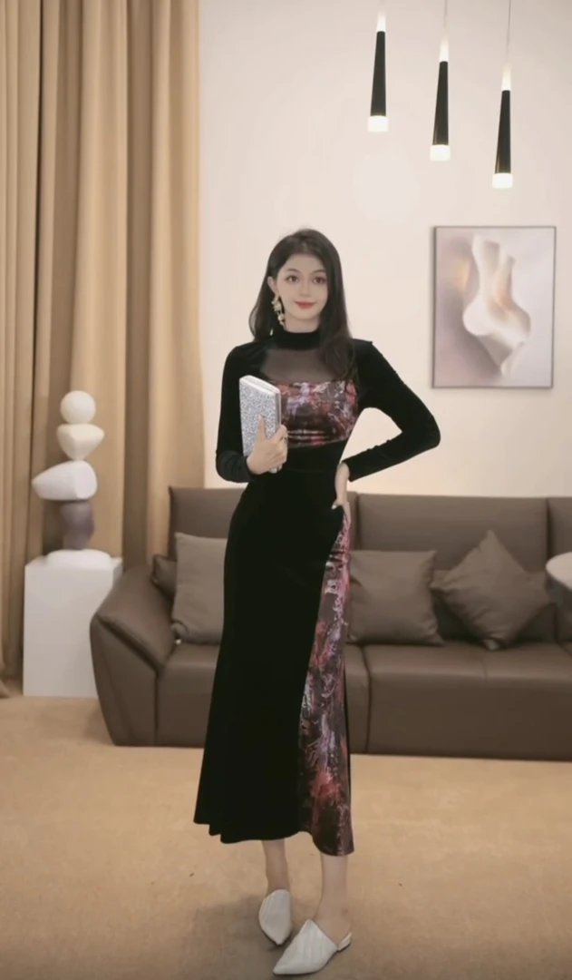 TOLEX2025新款休闲时尚百搭珍珠女包黑色