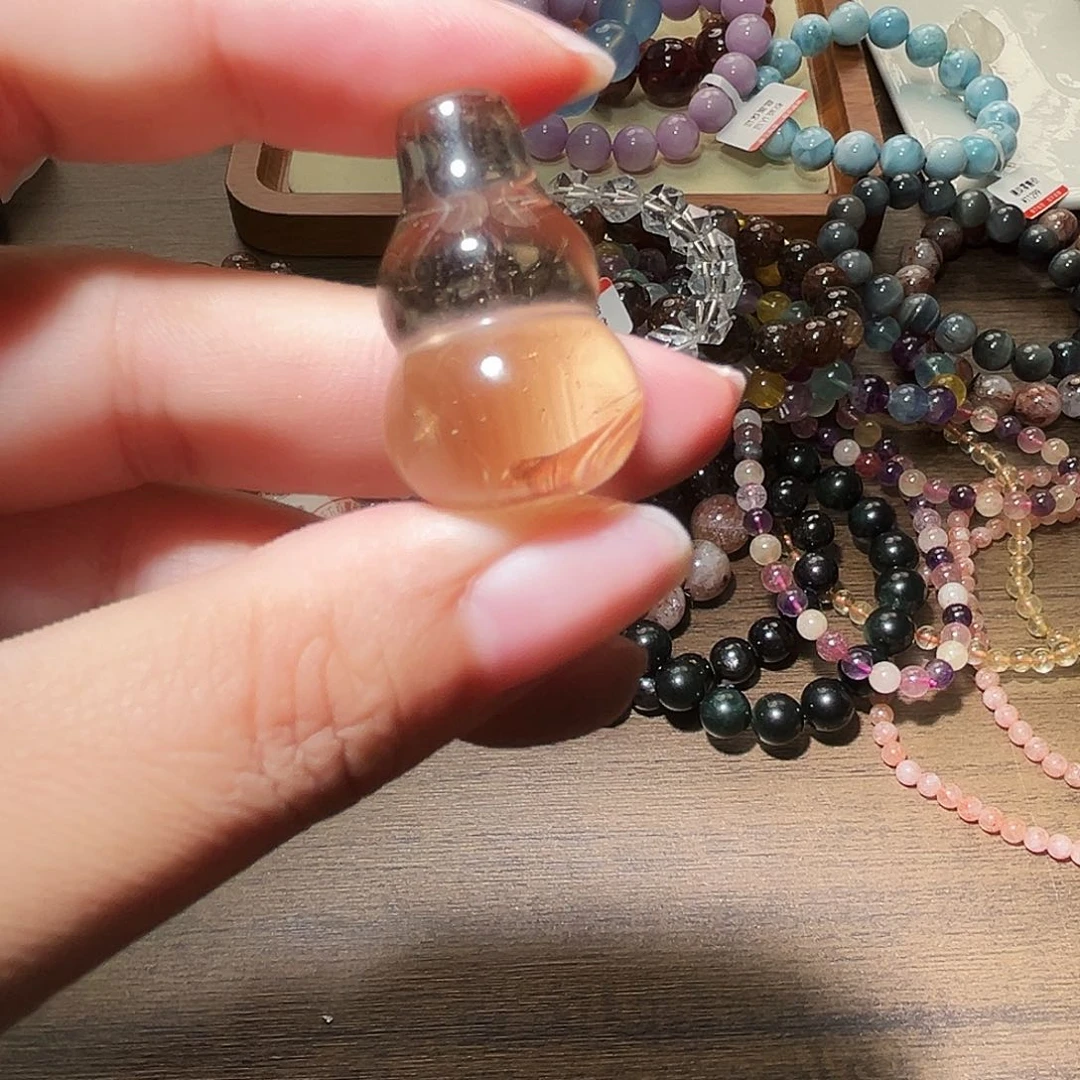 水晶手链未镶嵌茶水间葫芦