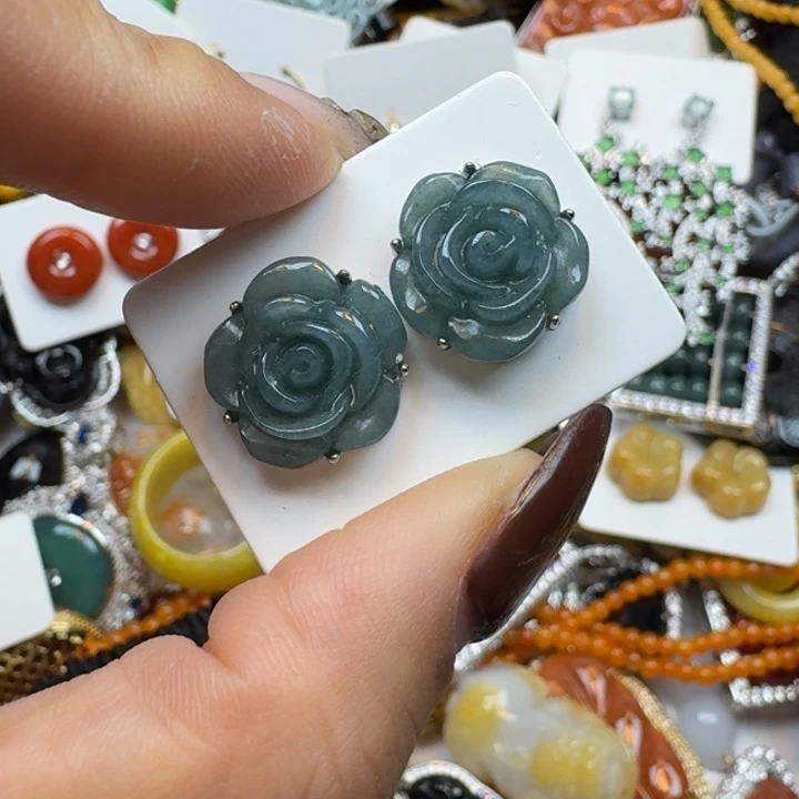 翡翠未镶嵌项链翡翠