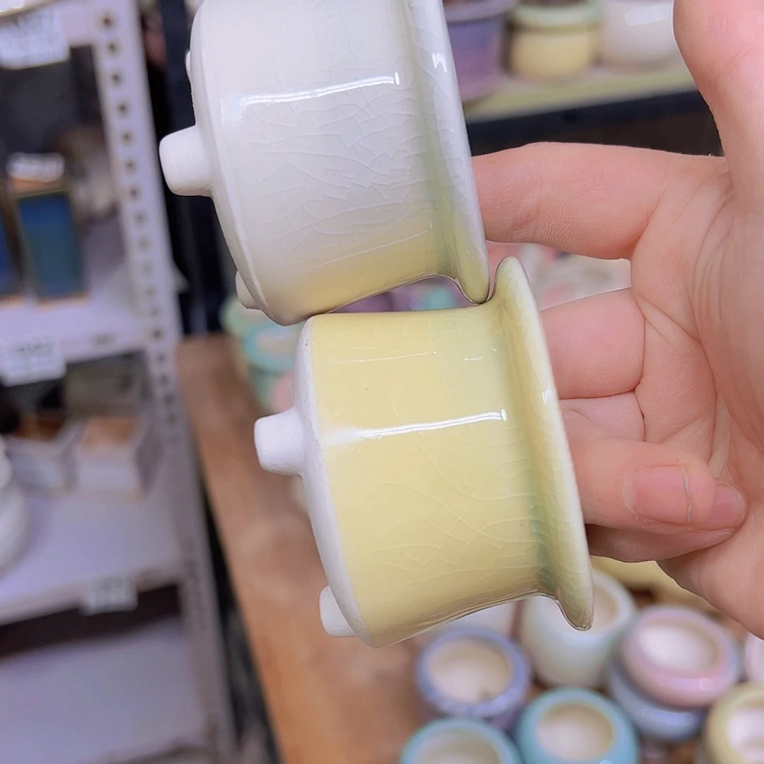 陶瓷花盆当场满12包邮