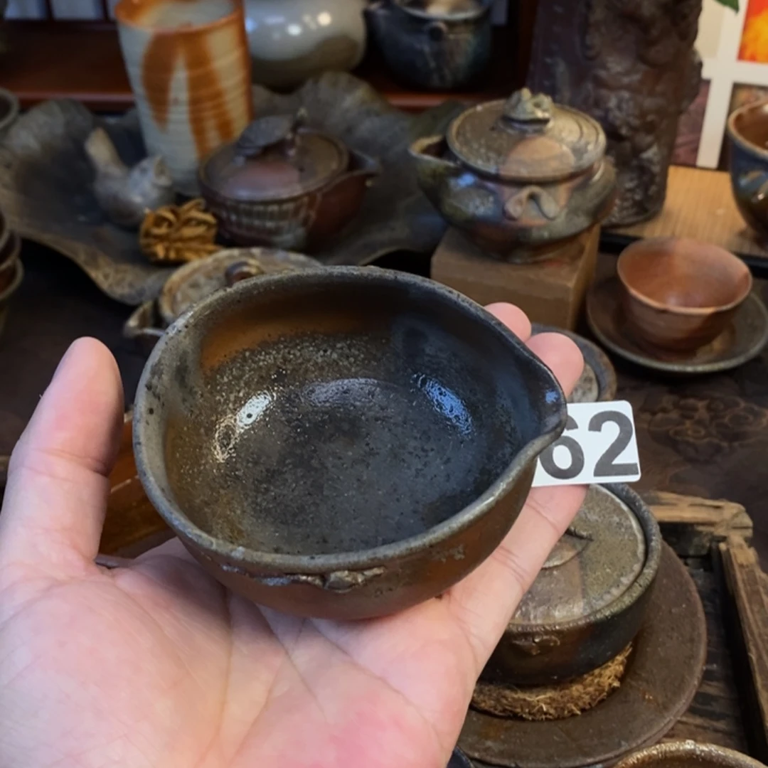 备前烧柴烧茶具铃木黄哉全品