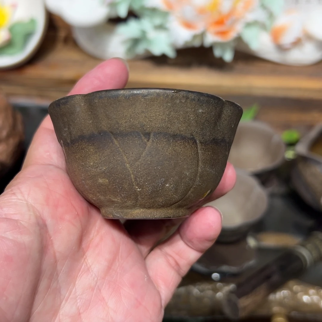 复古风格老陶泥系列茶盘茶具