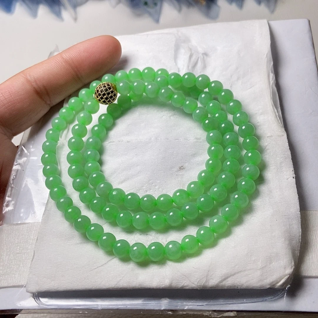 未镶嵌定制翡翠02天然缅甸翡翠卡6.5