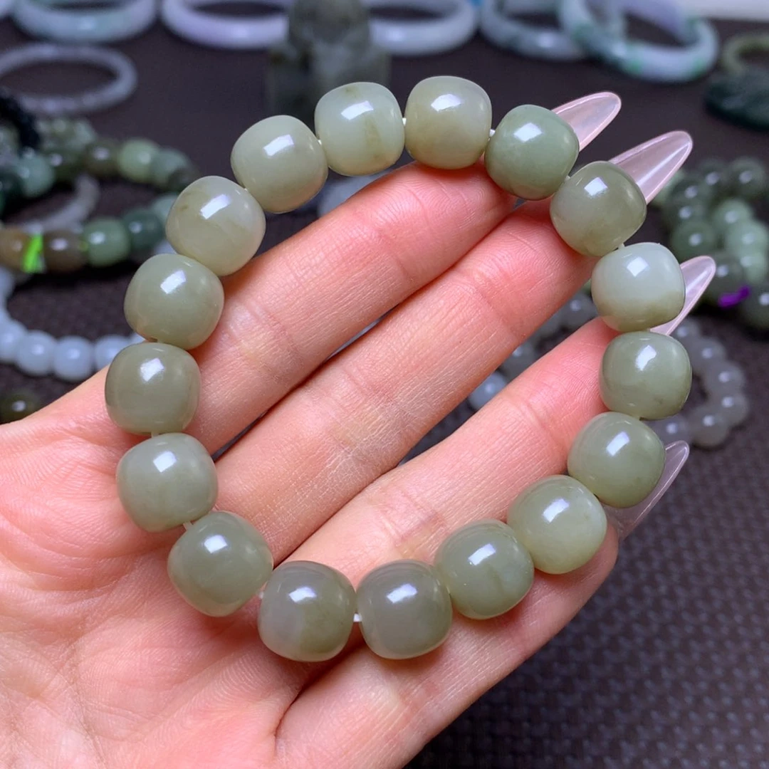 未镶嵌手串和田玉卡12