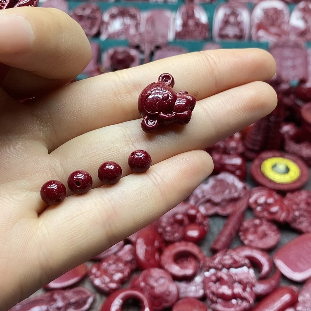 天然辰砂朱砂手串