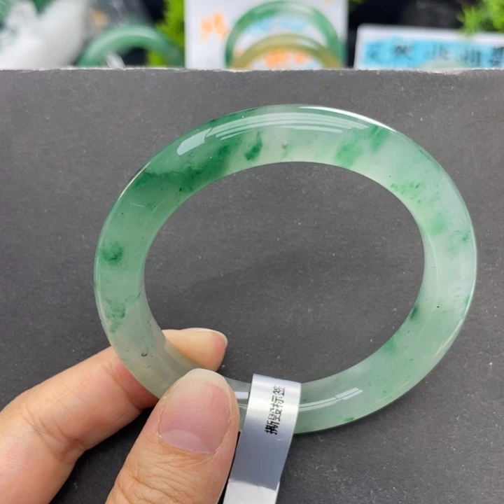 石英质玉未镶嵌手镯52-53