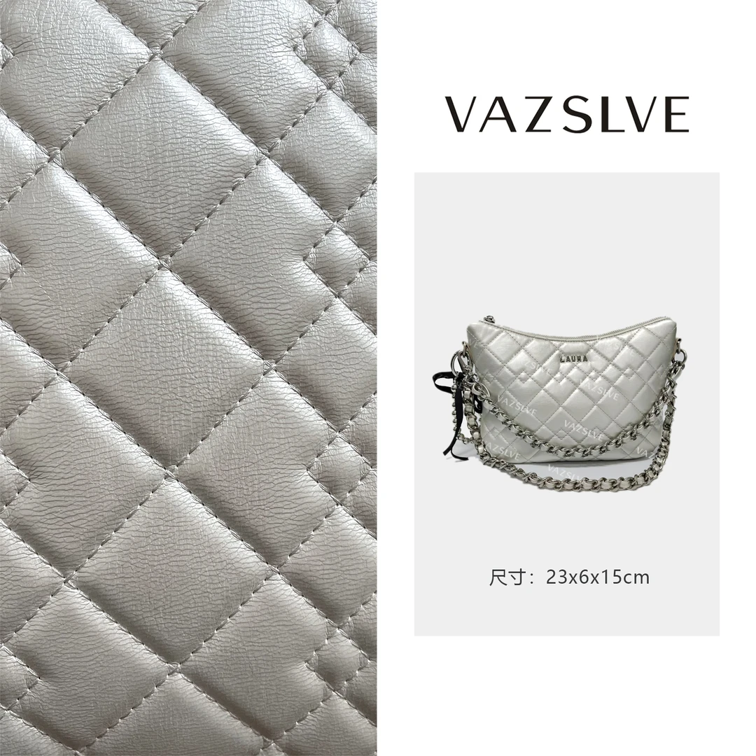 VAZSLVE/原创设计SD-5319-水光银 春季新款轻奢小包