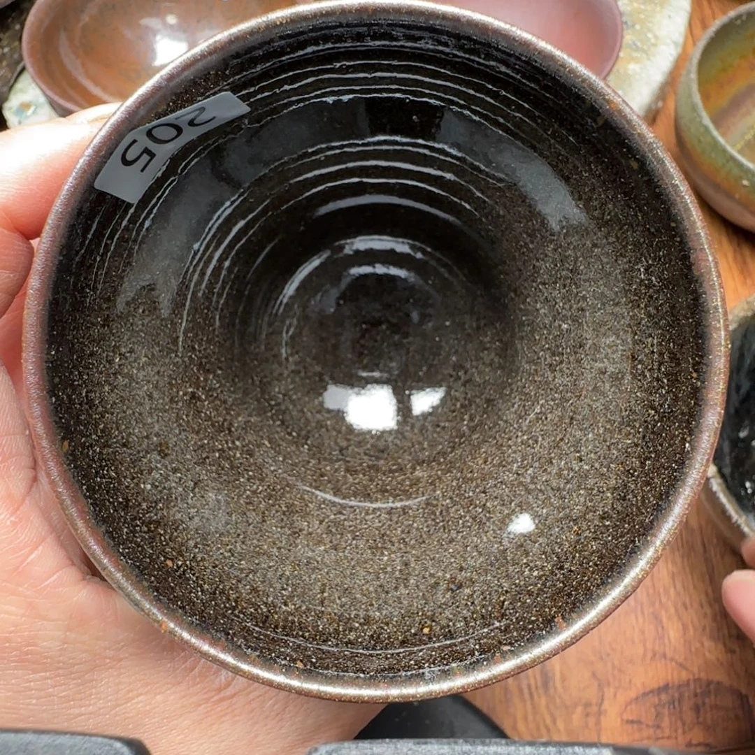 柴烧建盏茶盏茶杯205