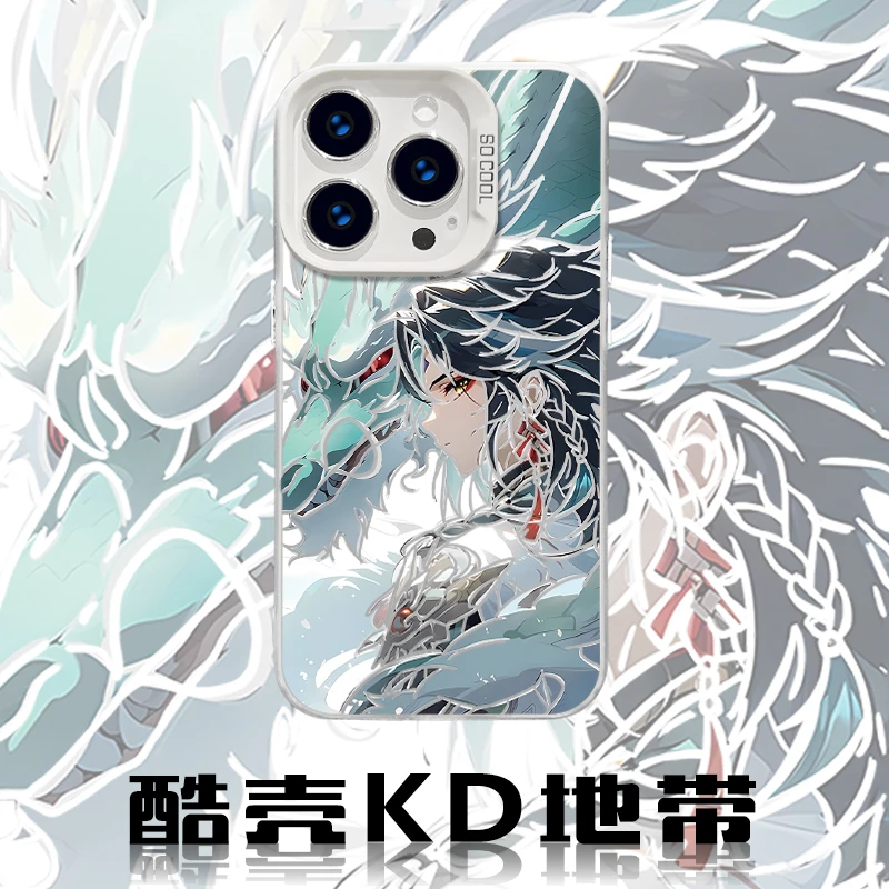 原神魈-CYB潮图创意爆款适用苹果华为OPPO小米VIVO防摔手机壳