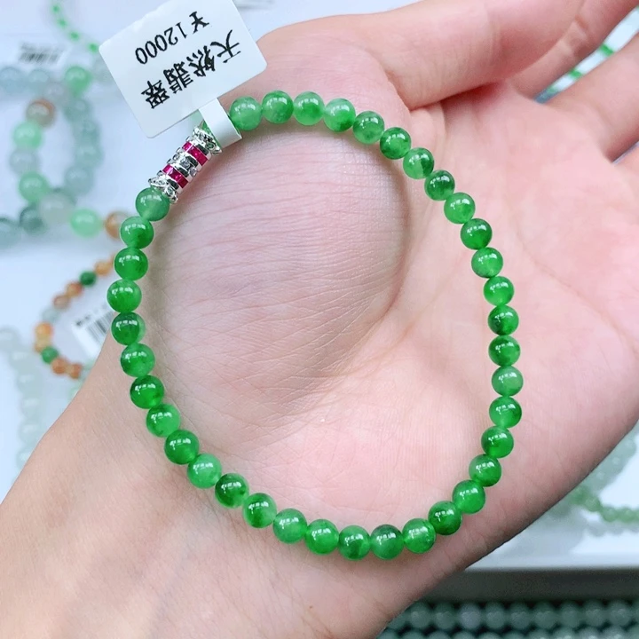 未镶嵌手链翡翠翡翠