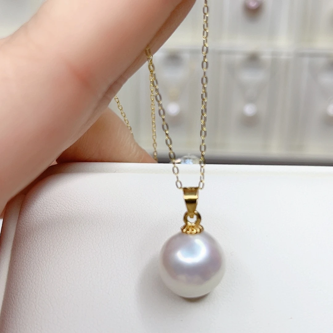 淡水珍珠吊坠(赠链)合金