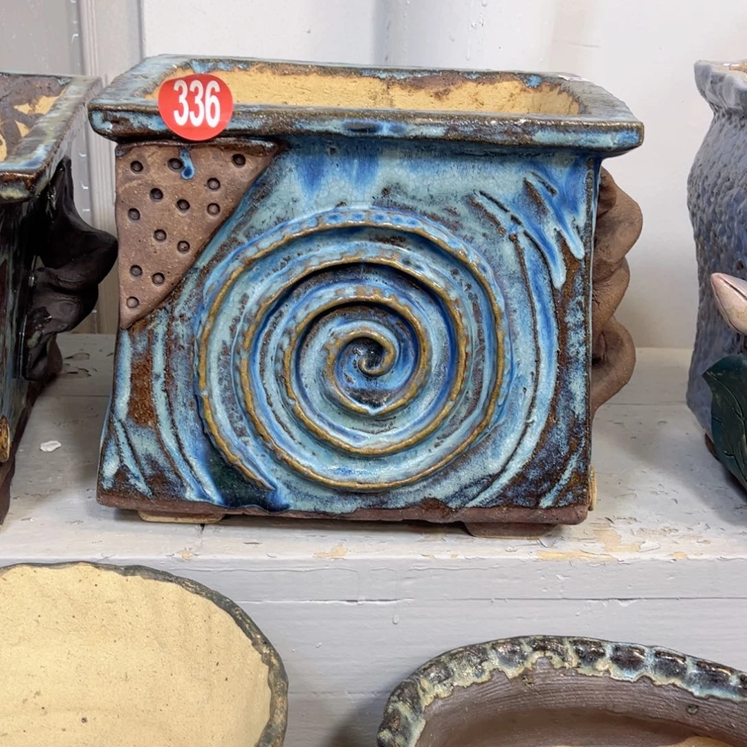 陶瓷微瑕336 号陶然花盆