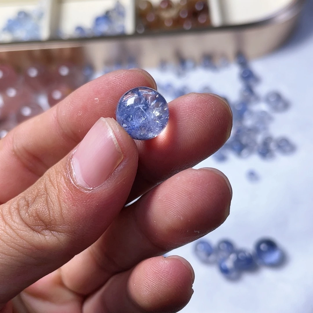 水晶珠宝半成品未镶嵌胖*