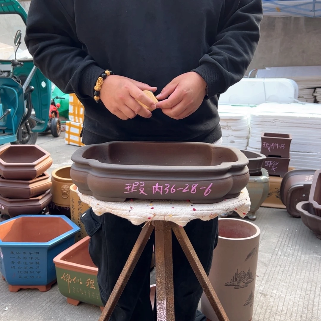 紫砂花盆紫砂花盆
