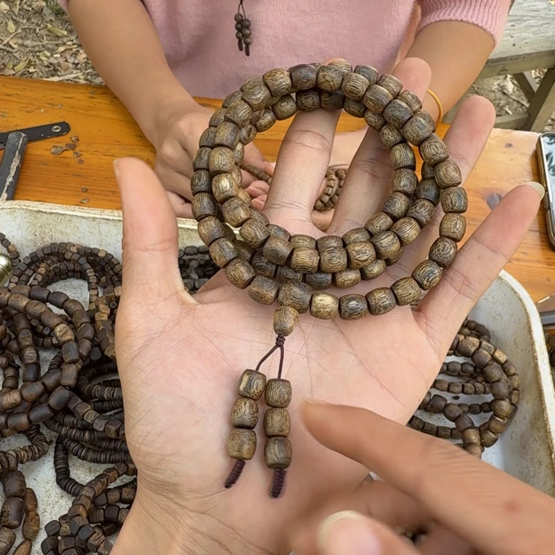 沉香手串M****✧多圈0.8张勺子32克多样性发一