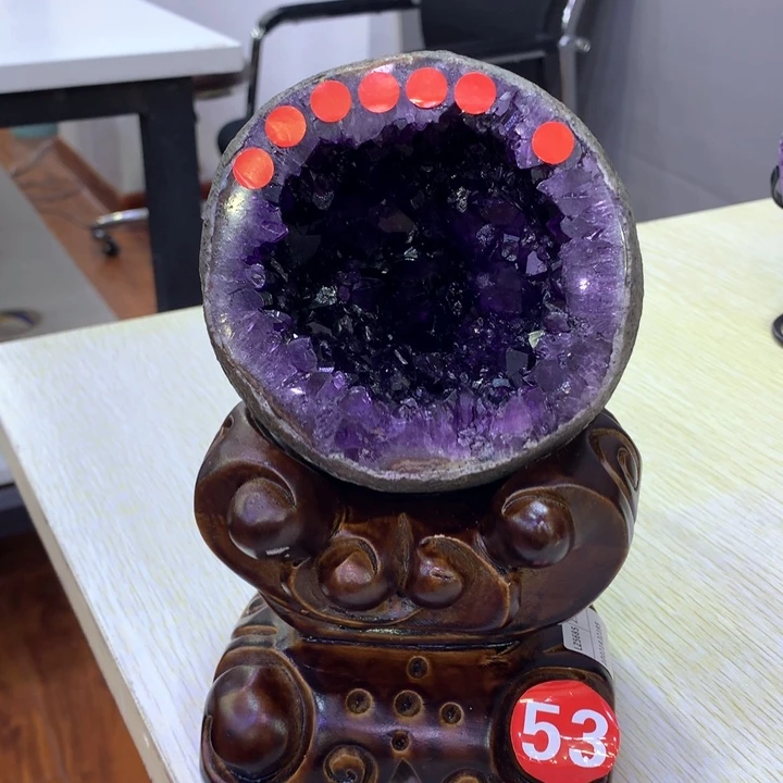 紫晶大型摆件（非配饰）未镶嵌