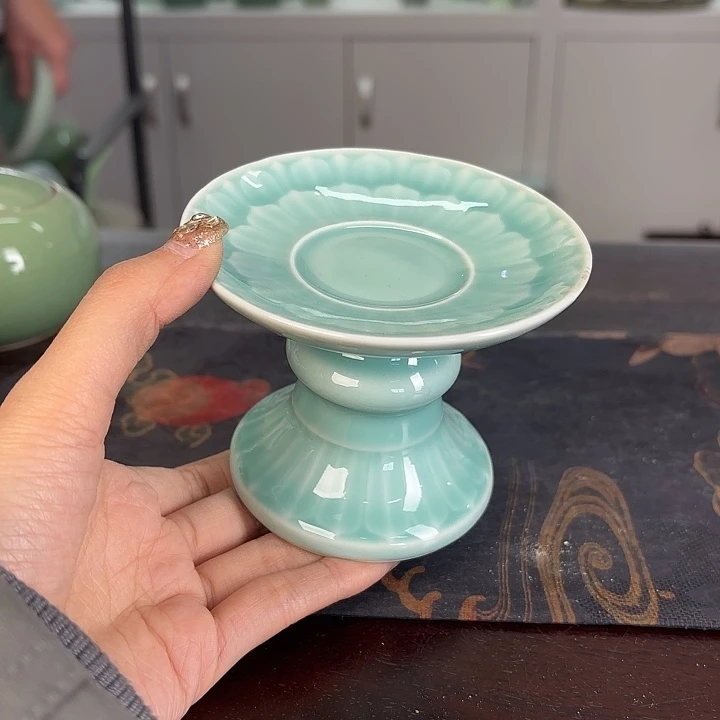 龙泉云间青瓷小米茶器