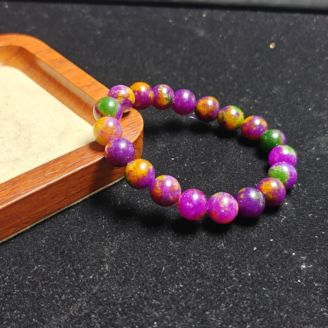 [停业清货]紫俱来星际蓝10m手串-103-多样性发一