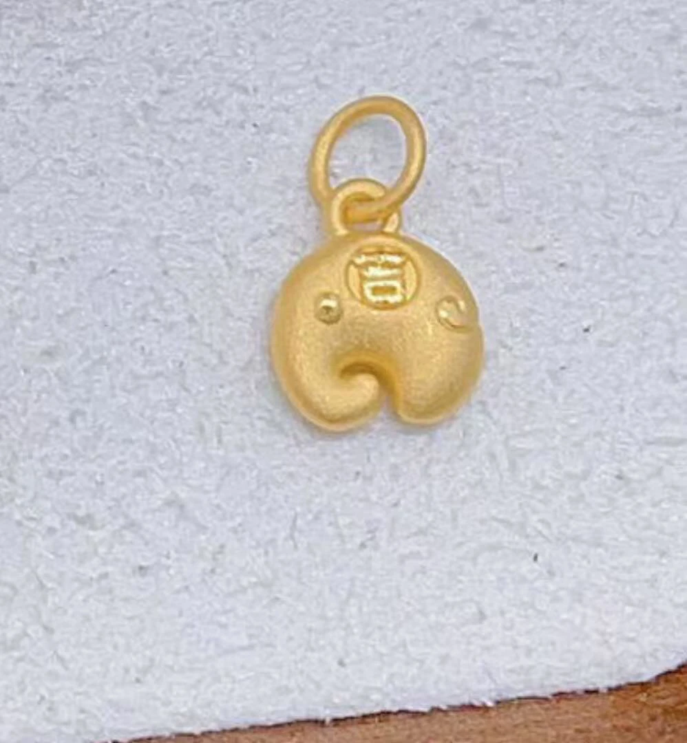 足金999吉言象手串