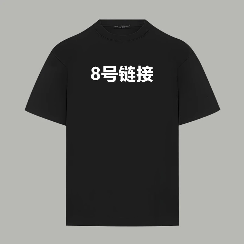 【8号链接-驴家飞镖】2025小众设计师款重磅男女同款厚板发泡短袖
