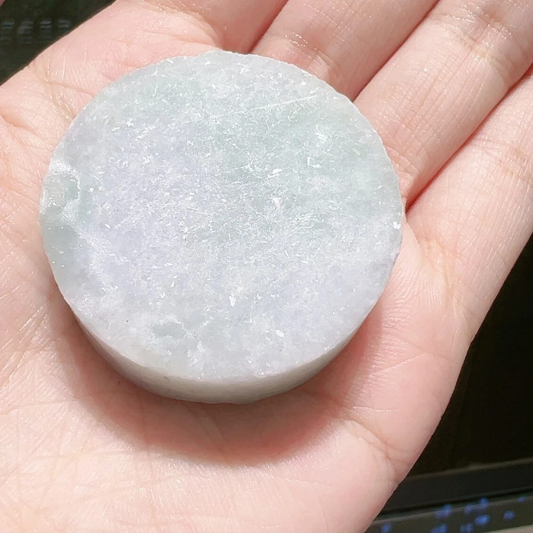 翡翠颈饰未镶嵌吉*天镯心