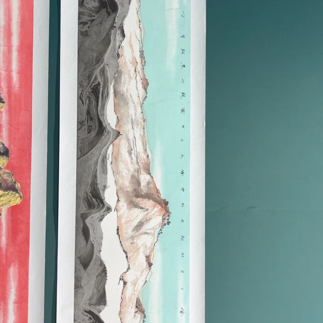 国画艺术家真人手绘