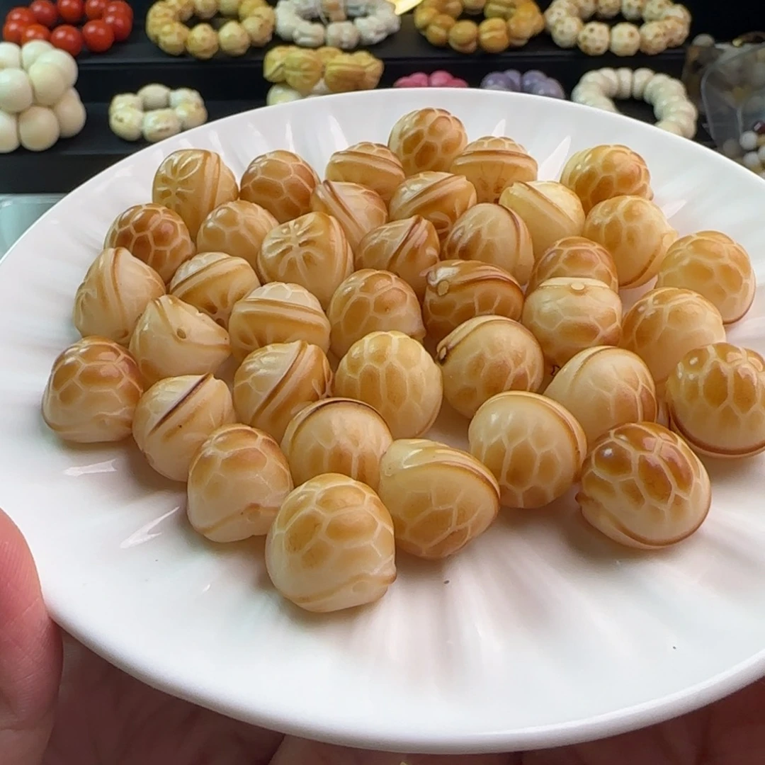 吊坠菩提根/象牙果瑕疵卡17富甲20颗不挑瑕疵