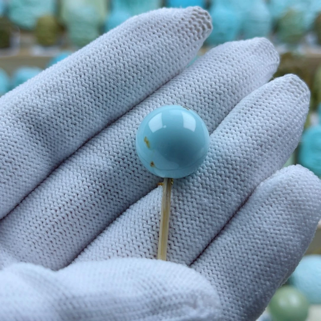 绿松石未镶嵌珠宝奇石15mm