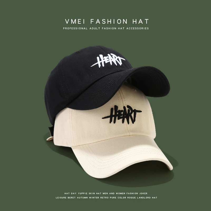 2025春夏棒球帽子男女潮流刺绣运动风百搭休闲加深鸭舌帽