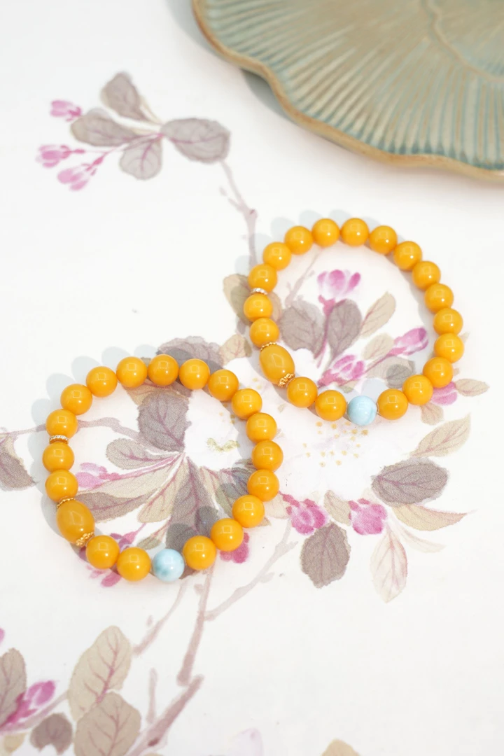 9+帝王黄DIY手串多样性发一件YB7611901