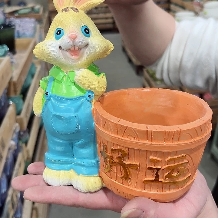 陶瓷树枝材质摆件花盆