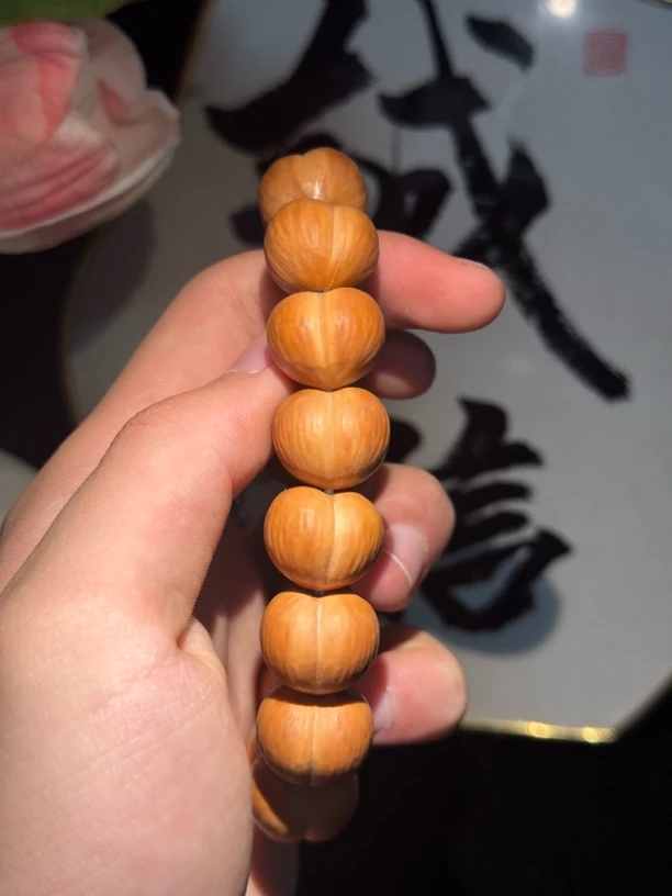 【程程出品】猴头手串屁桃