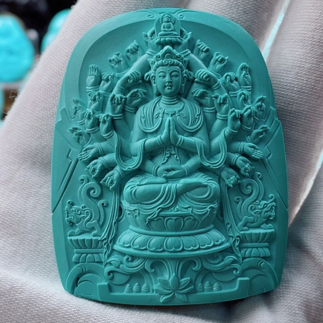 绿松石配饰未镶嵌