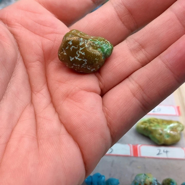 绿松石未镶嵌吊坠(不含链)