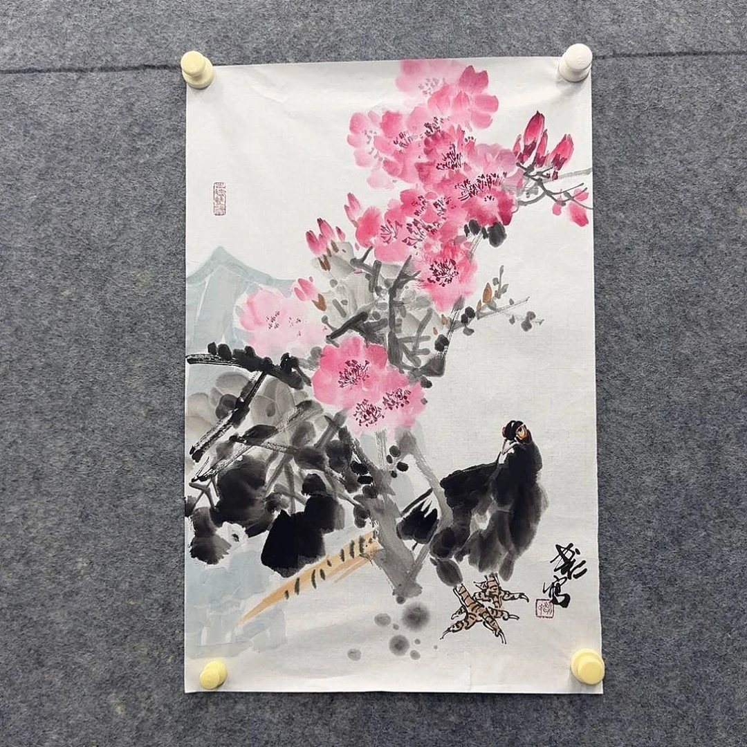 国画国画纯手绘制
