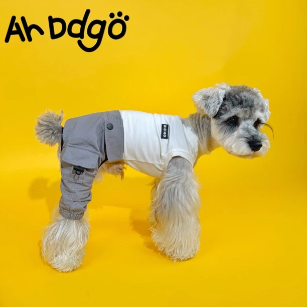 狗狗衣服春秋款雪纳瑞比熊泰迪柴犬西高地宠物连体衣【二】
